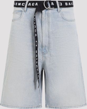 Balenciaga short met riem