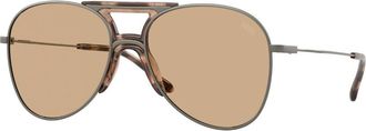 Diesel DL1022T 1049/8 Mens Sunglasses Gunmetal Size 57