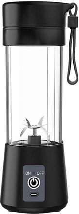 OEM Licuadora - Mini Licuadora - Preparadora De Batidos - Mini Licuadora Recargable - Licuadora Port&aacute;til - Exprimidor De Frutas - Negro