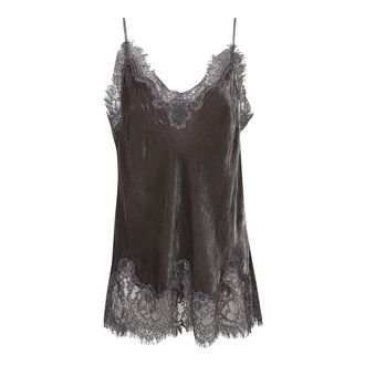 Gold Hawk Sleeveless Tops, female, Gray, L, Sleeveless Top