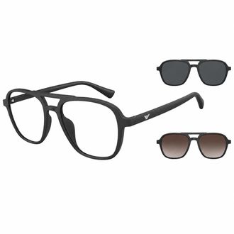 Emporio Armani EA 4279U 64501W 51mm Unisex Pilot Eyeglasses 51mm