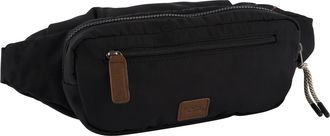 Camel Active Bauchtasche CAMEL ACTIVE Aurum, Damen, Gr. B/H/T: 37,5cm x 15cm x 6cm, schwarz, Polyester, beschichtet, clean, unifarben mit Farbeins&auml;tzen, Taschen Ba