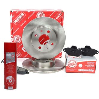 OEM Juego De Discos Y Pastillas De Freno Delantero Fiat, Ford, Lancia 201101190