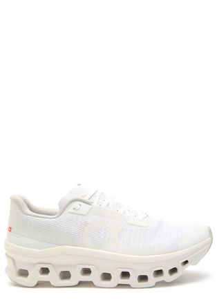 On Cloudmonster Void Knitted Sneakers - White - 12 (IT45.5 / UK11.5)