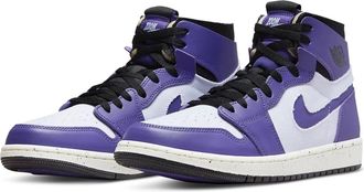 Nike Jordan Air Jordan 1 High Zoom CMFT CT0978-501 Sneaker Men Crater Purple Lifestyle Shoes
