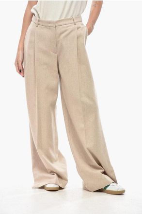 The Garment Single-pleated MILLE Wool Blend Pants size 40