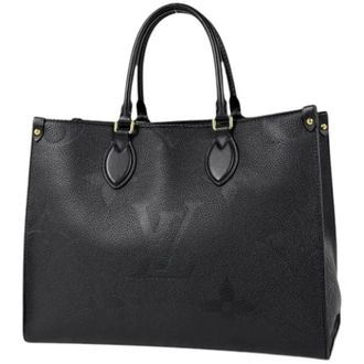 Louis Vuitton Bolso Tote Pre-owned Monogram Empreinte - Pre-owned - Mujer - Negro - ONE SIZE