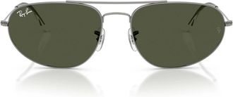 Ray-Ban Sunglasses Rb3945 004/31 Gunmetal/Green Unisex