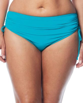 Beach House Plus Size Adjustable Tie Brief In Bch Pool
