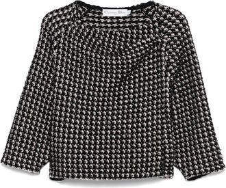 Dior Giacca crop anni 2010 - Nero