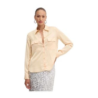 Patrizia Pepe Camisa - Blouses & Shirts - Mujer - Beige - M