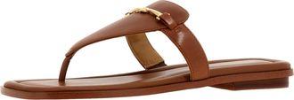 Michael Kors Lena Thong Luggage 40R5LEFS1L-230 Womens