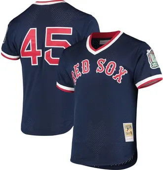 Mitchell & Ness Mens Mitchell & Ness Pedro Martinez Navy Boston Red Sox 1999 Cooperstown Collection Mesh Batting Practice Jersey at Nordstrom, Size Xx-Large