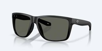 Costa Unisex Broadbill Ii Xl Squared Sunglasses In Matte Black Gray
