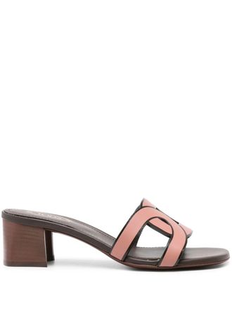 Tod's Mules bicolore - Rosa