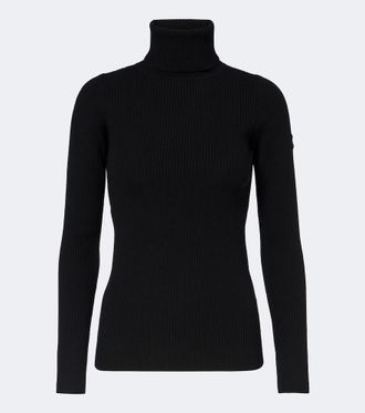 Yves Salomon Jersey de cuello alto en mezcla de lana y cachemir