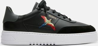 Axel Arigato Orbit B Bird Leather Sneaker - Mens in Black/white at Nordstrom, Size 10.5