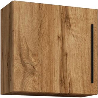 ebuy24 Colgante de estante de madera vcm Estante de ahorro de espacio Dimensiones: al. 50 x an. 50 x p. 30 cm Colgante elegante Estante de almacenamiento