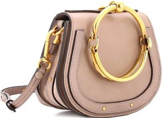 Chlo&eacute; Borsa a tracolla Nile piccola - Grigio