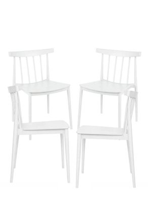 Regalos Miguel Packs Sillas Jard&iacute;n - Pack 4 Sillas Jako - Blanco