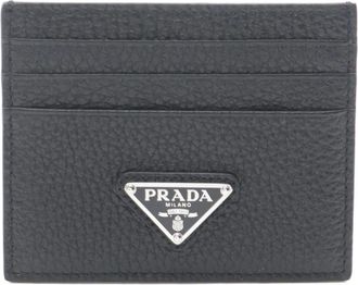 Prada Portacarte in pelle anni 2020 - Nero