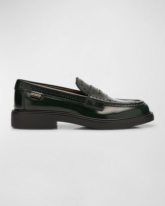 Tod's Gomma Leather Penny Loafers