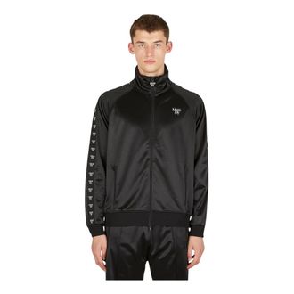 More Joy Zip-throughs, male, Black, Size: XS Logo Tape Track Jacket