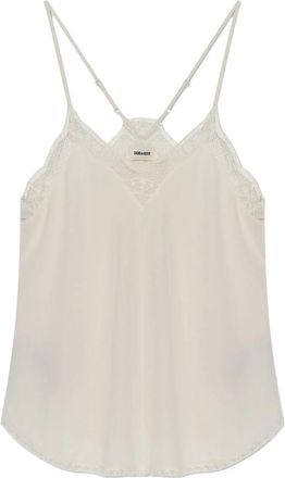 Zadig&Voltaire Lace-trimmed Tank Top