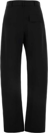 Bottega Veneta Womens Black Twill Pant Wool - Size EU 34 (Womens)
