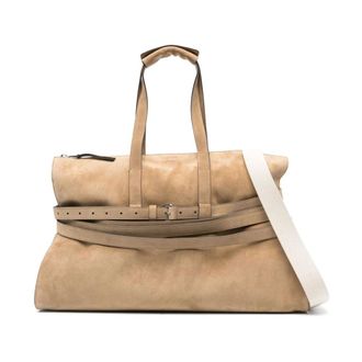 Moschino Weekend Bags, male, Beige, Size: ONE SIZE Beige Top Handle Shoulder Bag
