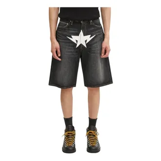 A Bathing Ape A Bathing Ape, Hombre, Pantalones cortos, Gris, Talla: L