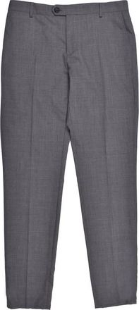Brunello Cucinelli Lead Grey Virgin Wool Trousers, Brand Size 58 (US Size 42)