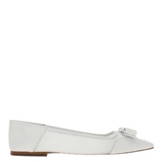 Ferragamo Ballet Flat Shoes, Size 4