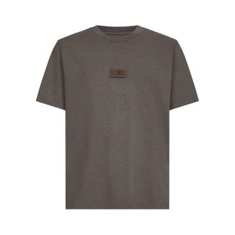 Maison Margiela Tops, Heren, Groen, L, Stijlvol T-shirt met uniek ontwerp