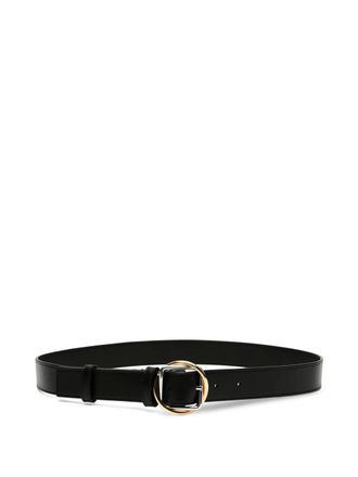 Jacquemus leather belt - unisex - Calf Leather - 85 - Black