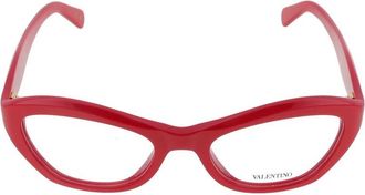 Valentino Vg 0012O 003 Optisch Montuur - unisex - Brillen - Rood - 53 MM - Accessoires