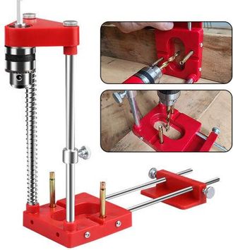 OEM Localizador De Brocas Rojo Pr&aacute;ctico, Herrajes Para Muebles, Localizador De Brocas De Precisi&oacute;n, Posicionamiento Ajustable Para Trabajos De Carpinter&iacute;a