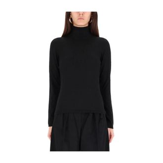 Max Mara Meana Turtleneck - Dames - Cashmere truien - Zwart - L - Kasjmier - Truien & Vesten