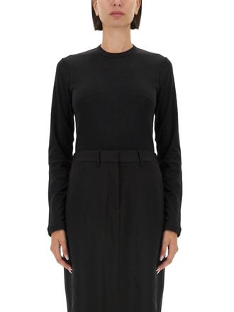 Helmut Lang Slim Fit T Shirt With Logo