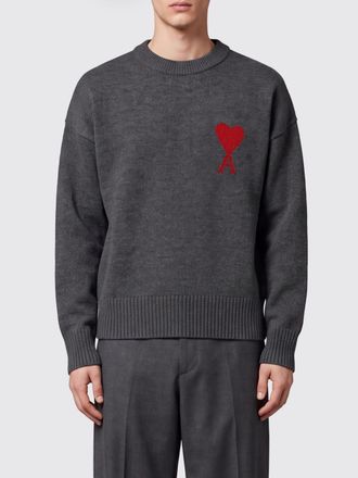 Ami Maglia Uomo colore Grigio