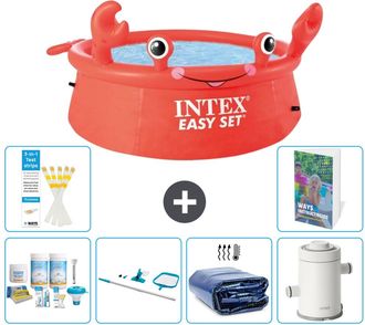 Intex Piscina Easy Set Redonda - Cangrejo - 183x51 Cm - 7-piezas S93