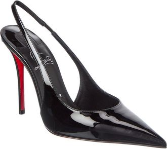 Christian Louboutin Miss Z 100 Patent Slingback Pump