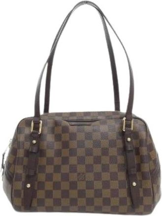 Louis Vuitton Pre-owned Shoulder Bags, female, Brown, Size: ONE SIZE Pre-owned Vintage Canvas Shoulder Bag