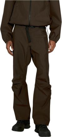 GR10K Arc Pants in Shell Weave - Heren - Straight fit broeken - Bruin - S - Katoen - Broeken