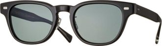 Eyevan 7285 Hank Sun Polarized PBK Mens Sunglasses Black Size 51