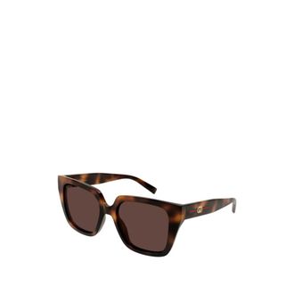 Gucci Butterfly Sunglasses - female - Gucci - Sunglasses - Brown - 54 MM - Accessories