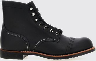 Red Wing Shoes Iron Ranger Smooth Cow Leather Lace-Up Boots