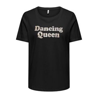 Only Bedrukt T-shirt met korte mouwen
