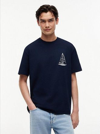 Tommy Hilfiger Back Graphic Relaxed Jersey T-Shirt