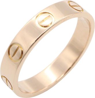 Cartier Pink Gold Pink Gold (18K) Band Ring (Pre-Owned)